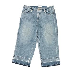 LOFT Plus High Waist Wide Leg Crop